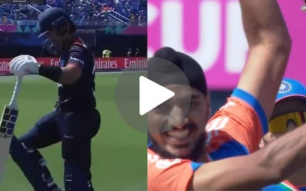 [Watch] Arshdeep Shows Killer Attitude With Double-Strike In First Over Vs USA